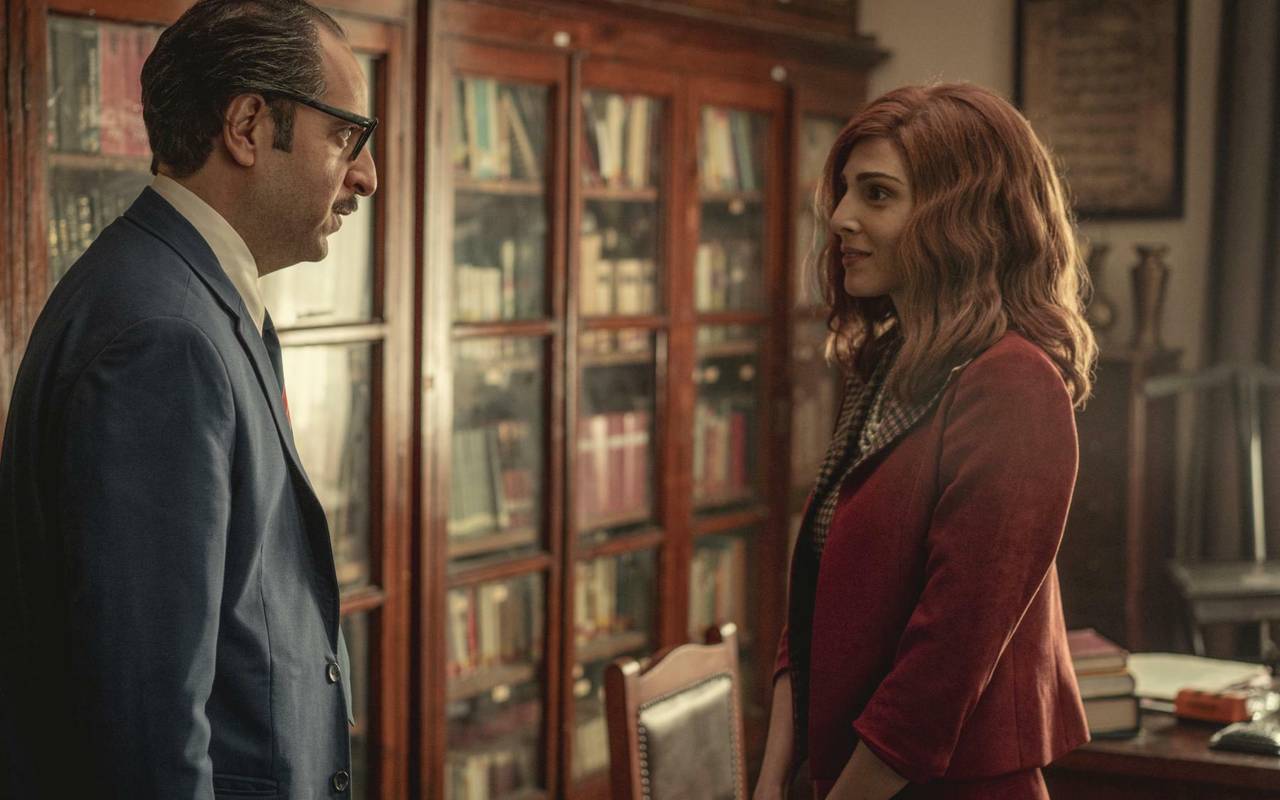 Der Professor und seine ehemalige Kollegin.