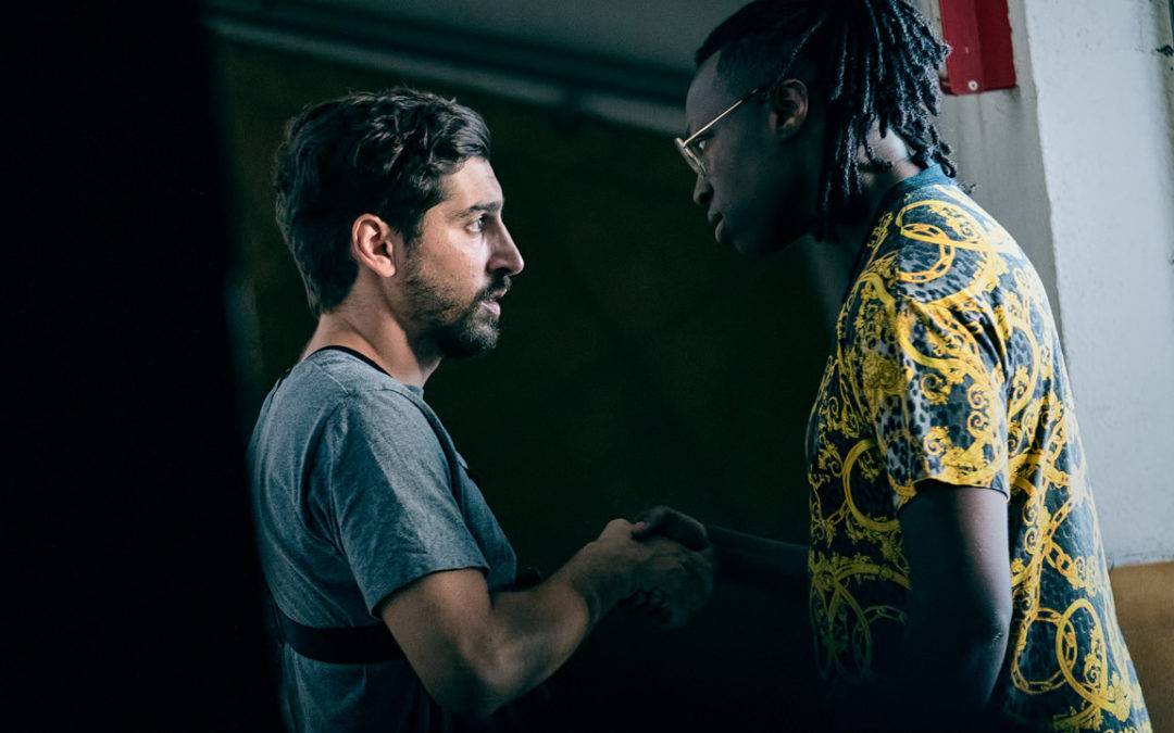 Franck und Rapper Tony.