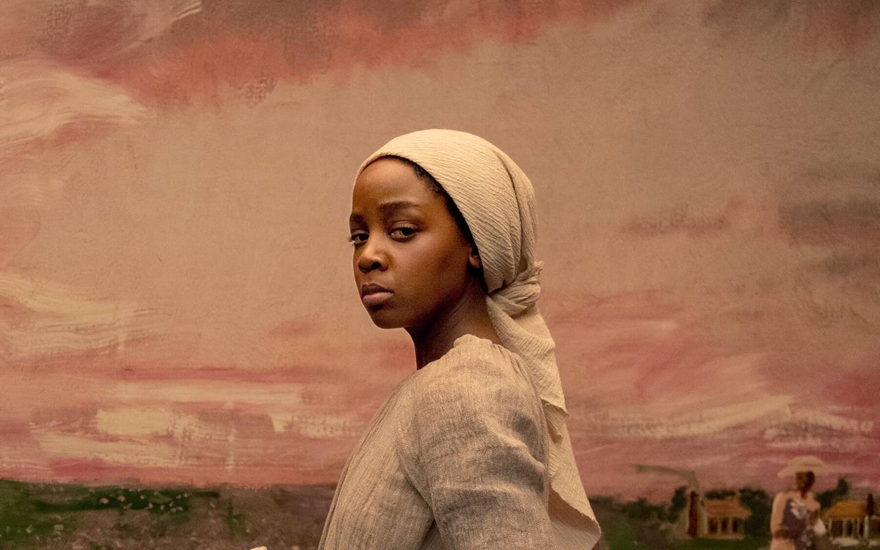 Das Sklavenmädchen Cora.