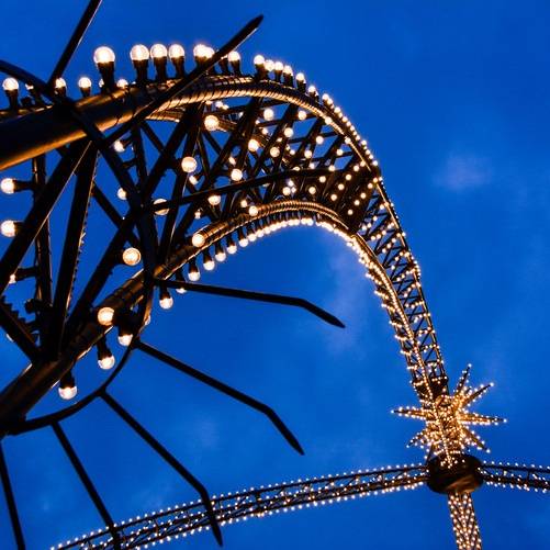 Weihnachtsmarkzeit: Der Licherdom auf der Königsallee