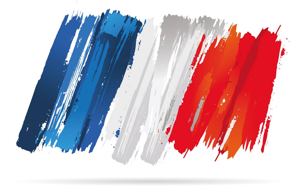 Ein Symbolbild der französischen Nationalflagge.