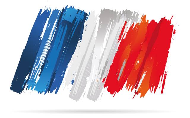 Ein Symbolbild der französischen Nationalflagge.