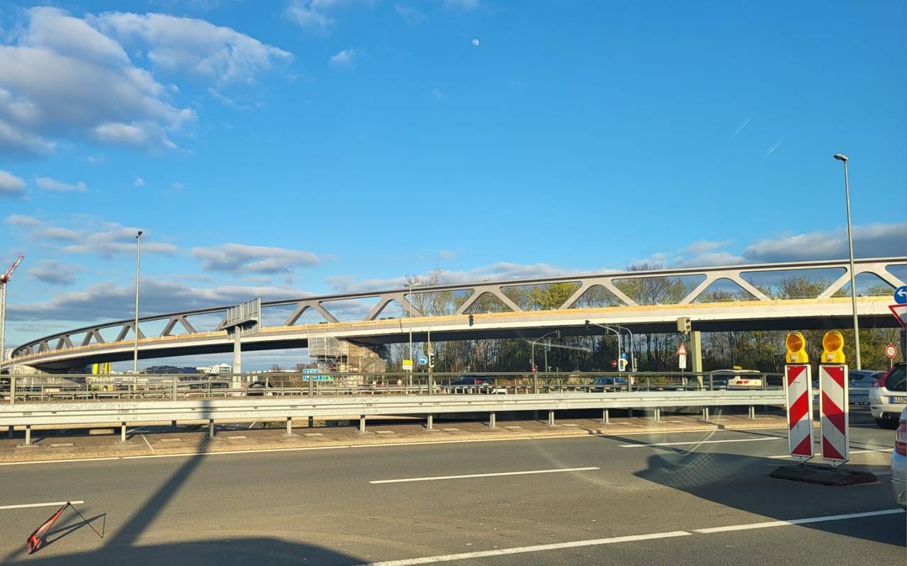 Brücke für die U81 über den Nordstern