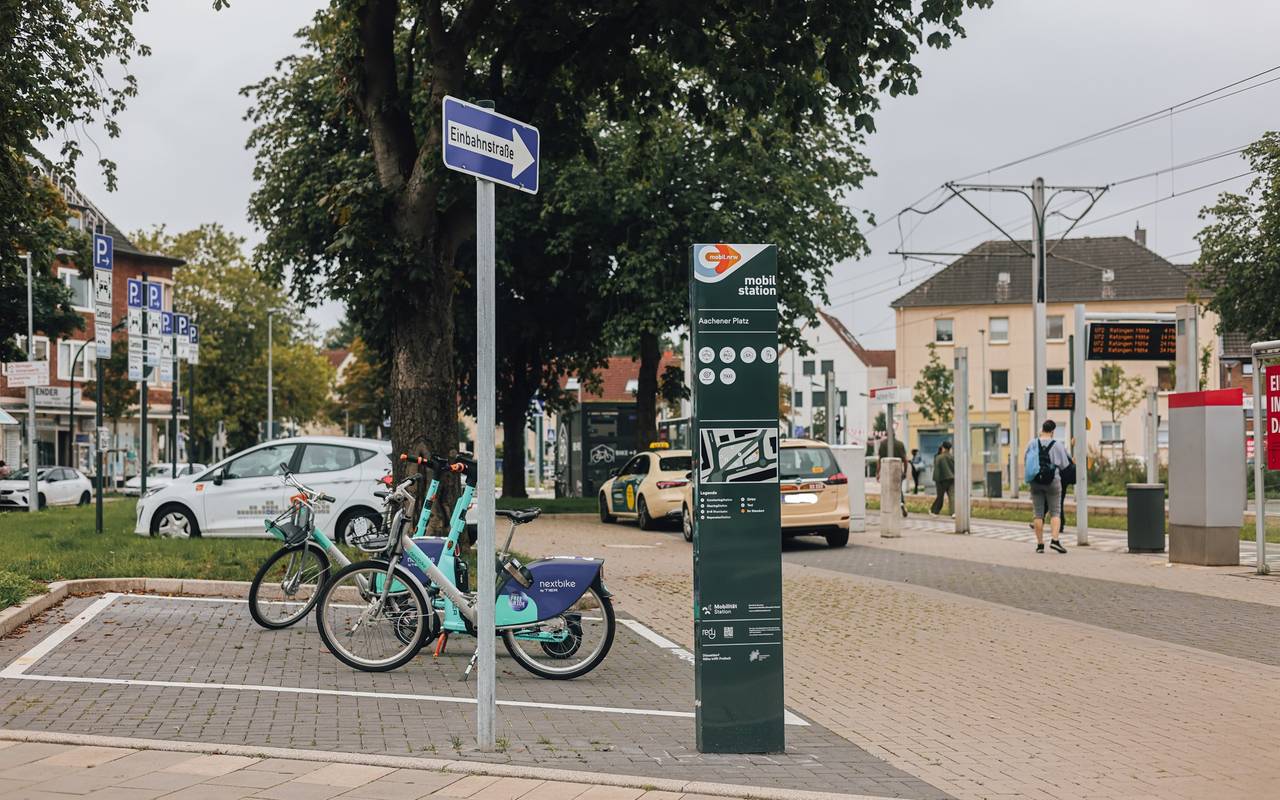 Mobilitätstation Aachener Platz