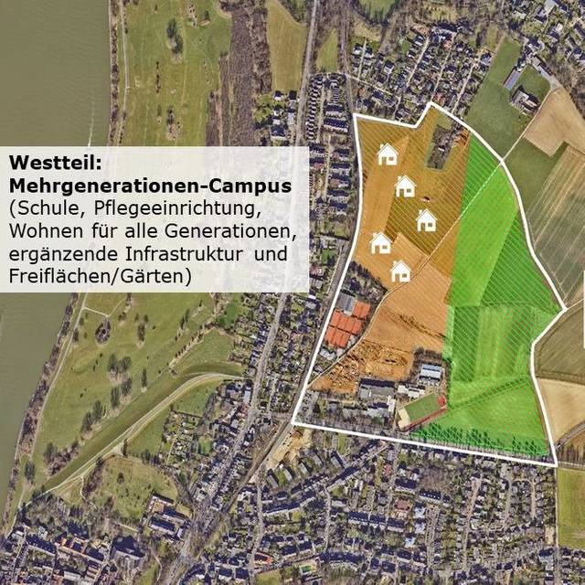 Gelände "Nördlich Kalkumer Schlossallee"