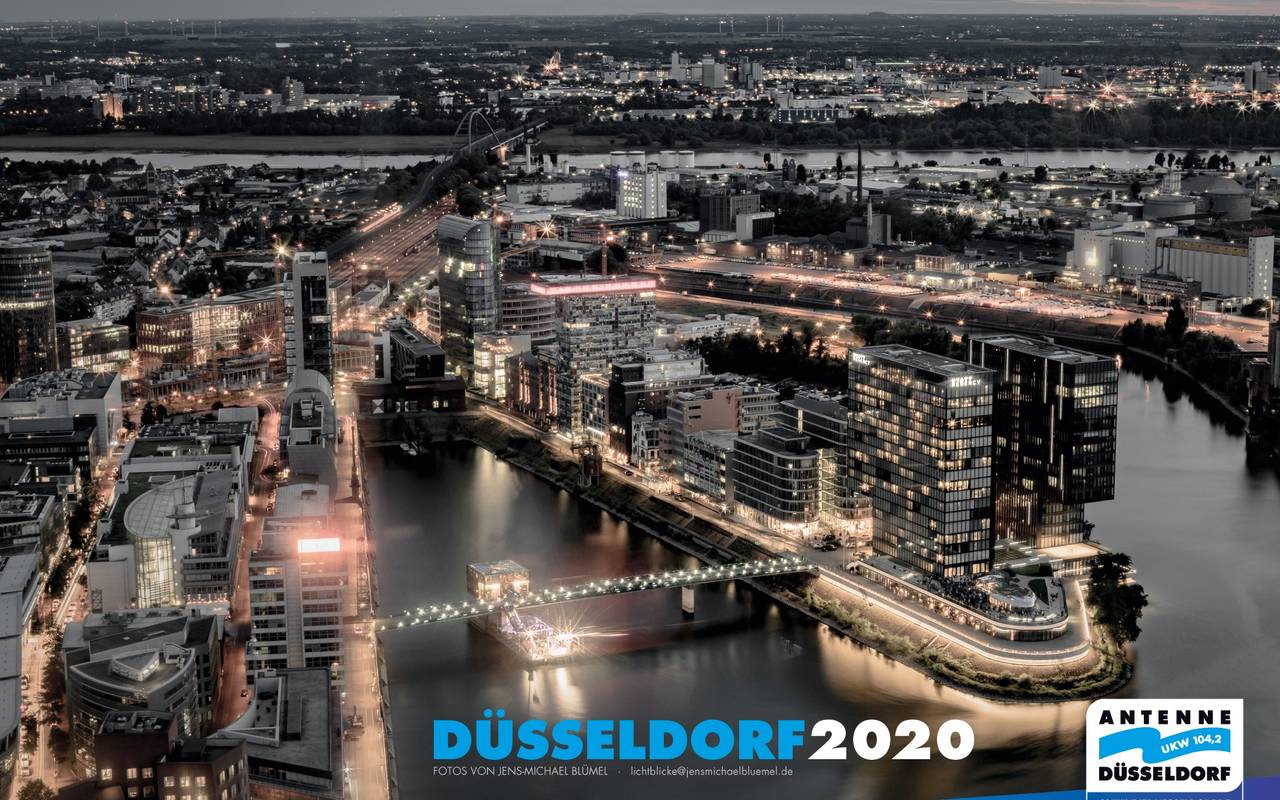 Das Titelbild des Antenne-Düsseldorf-Kalenders 2020.