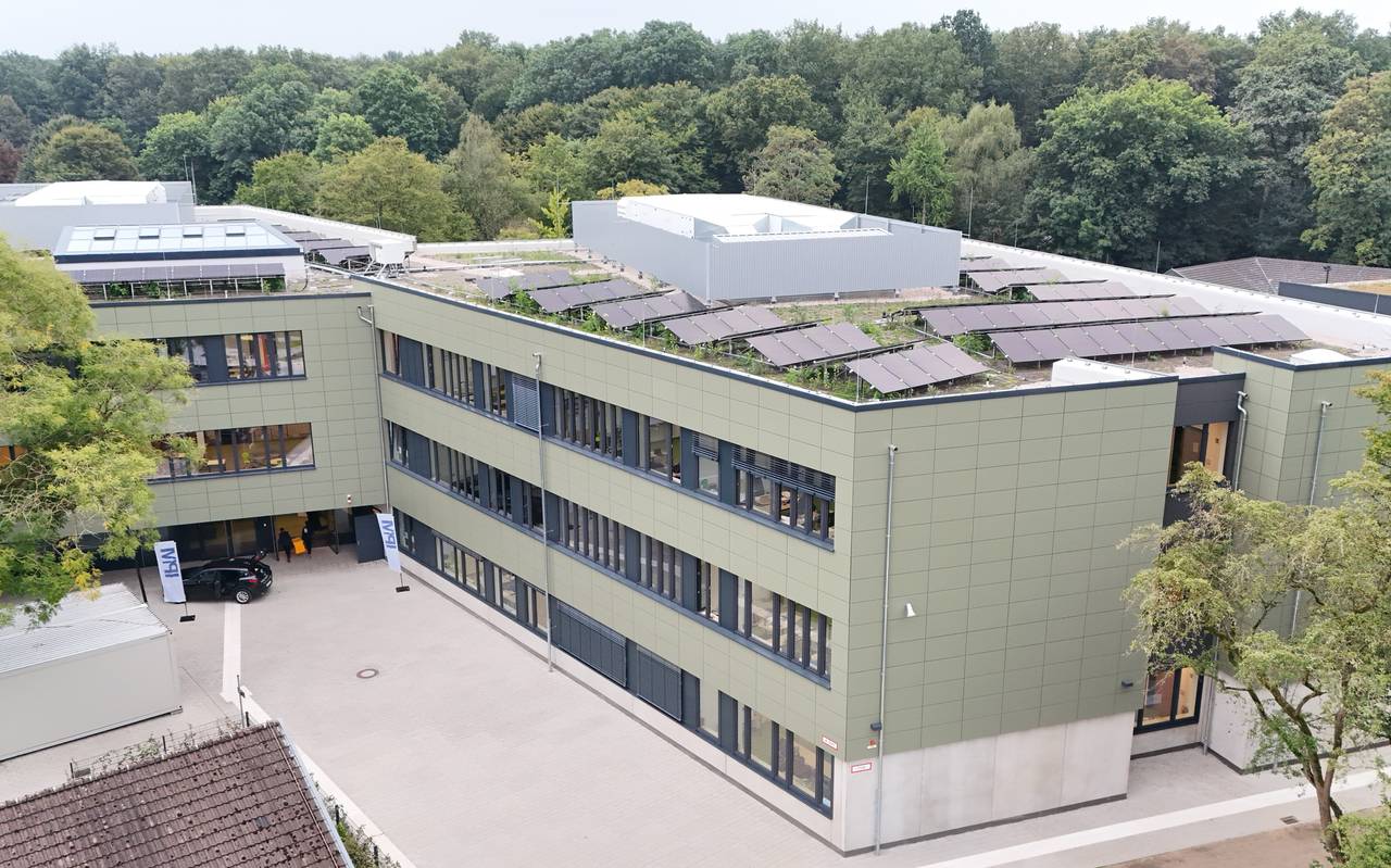 Der Schulcampus einer neuen Schule an der Vennhauser Allee.