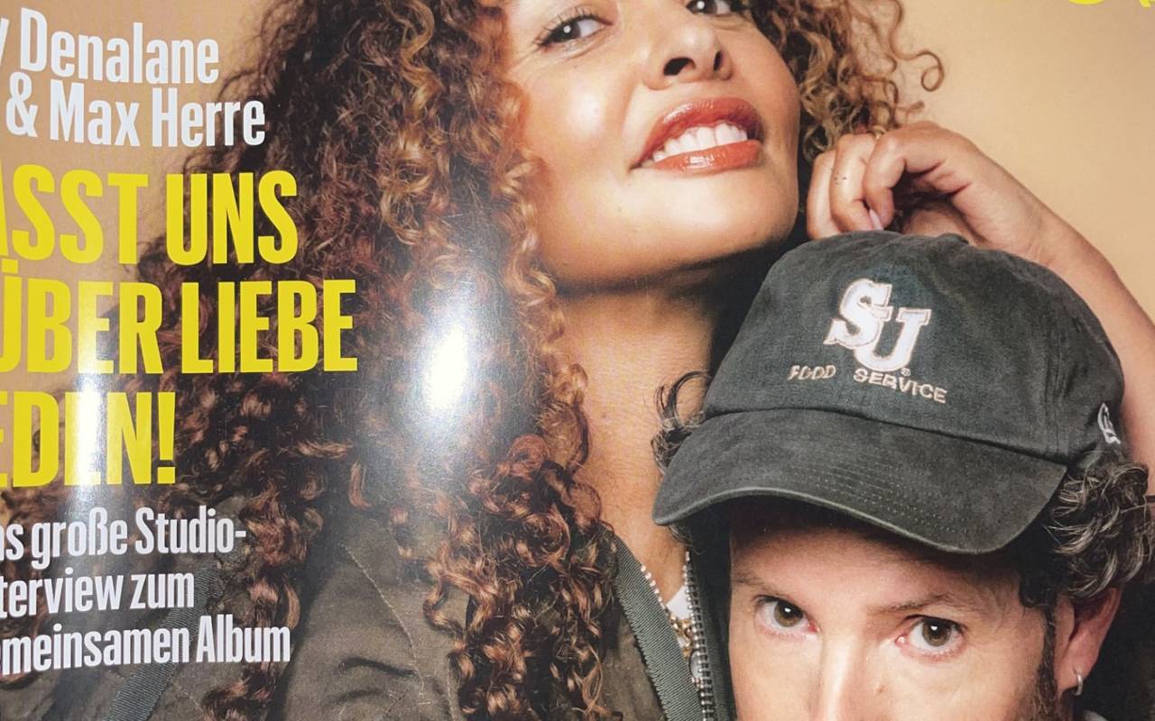 Max Herre und Joy Denalane auf dem Cover des Musikexpress, November 2024.