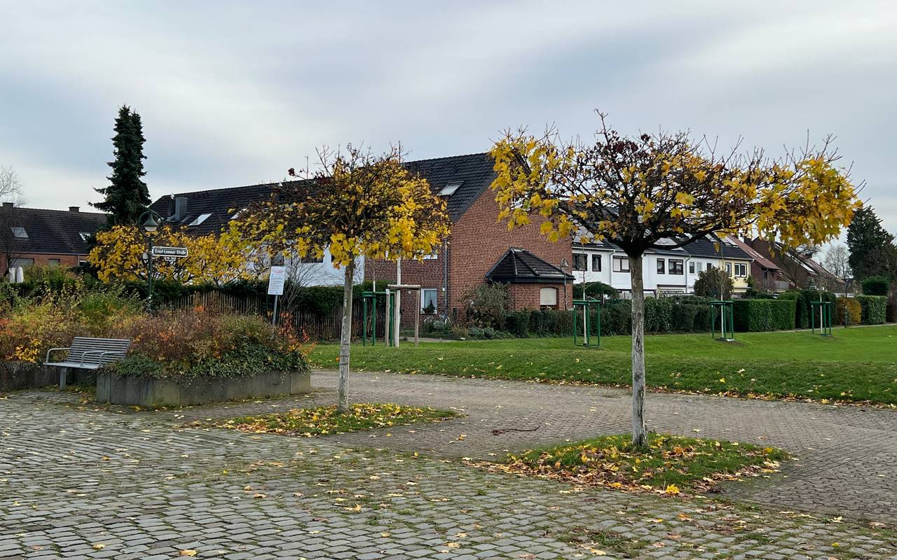 Wohngebiet in Düsseldorf Hellerhof