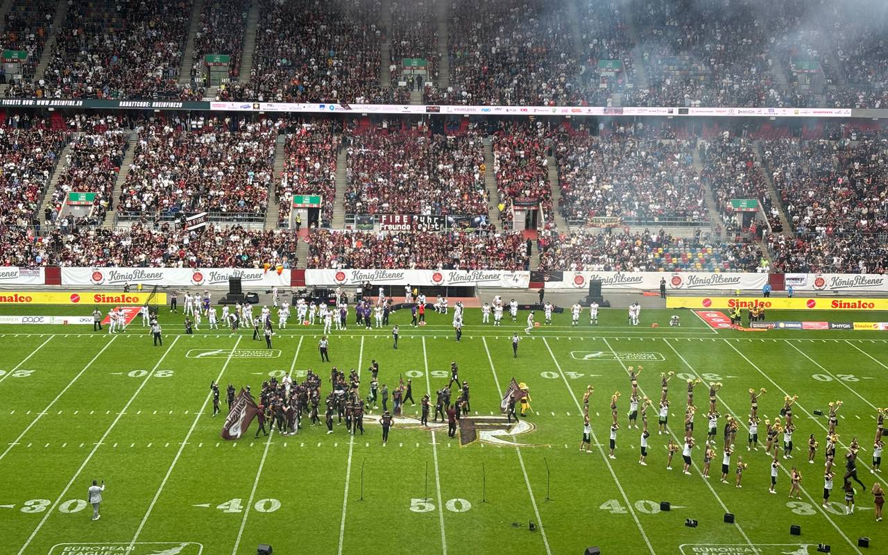 Rhein Fire spielt das erste Mal seit 18 Jahren wieder in Düsseldorf.