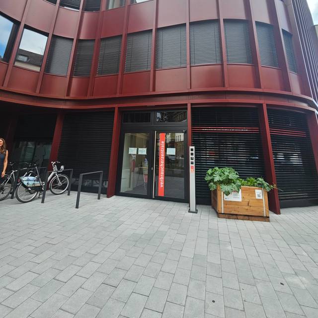 Eingang zur Beratungsstelle der Verbraucherzentrale NRW