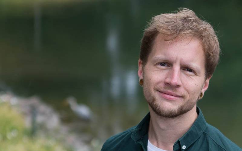 Lukas Fix, der OB-Kandidat Klimaliste Düsseldorf.