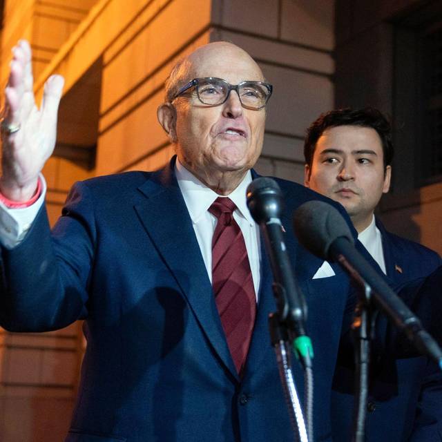 Giuliani vor Gericht wegen Falschaussage nach Wahl 2020