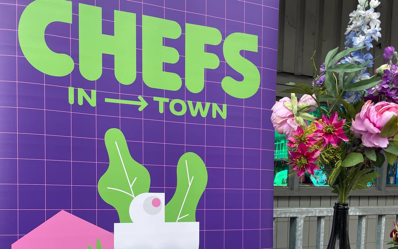 Das Plakat von Chefs in Town
