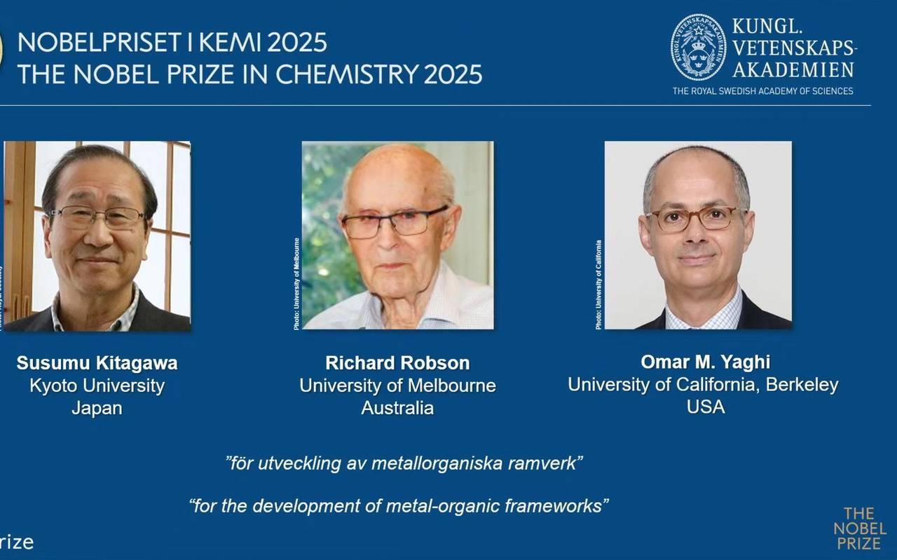 Nobelpreise 2025 - Chemie