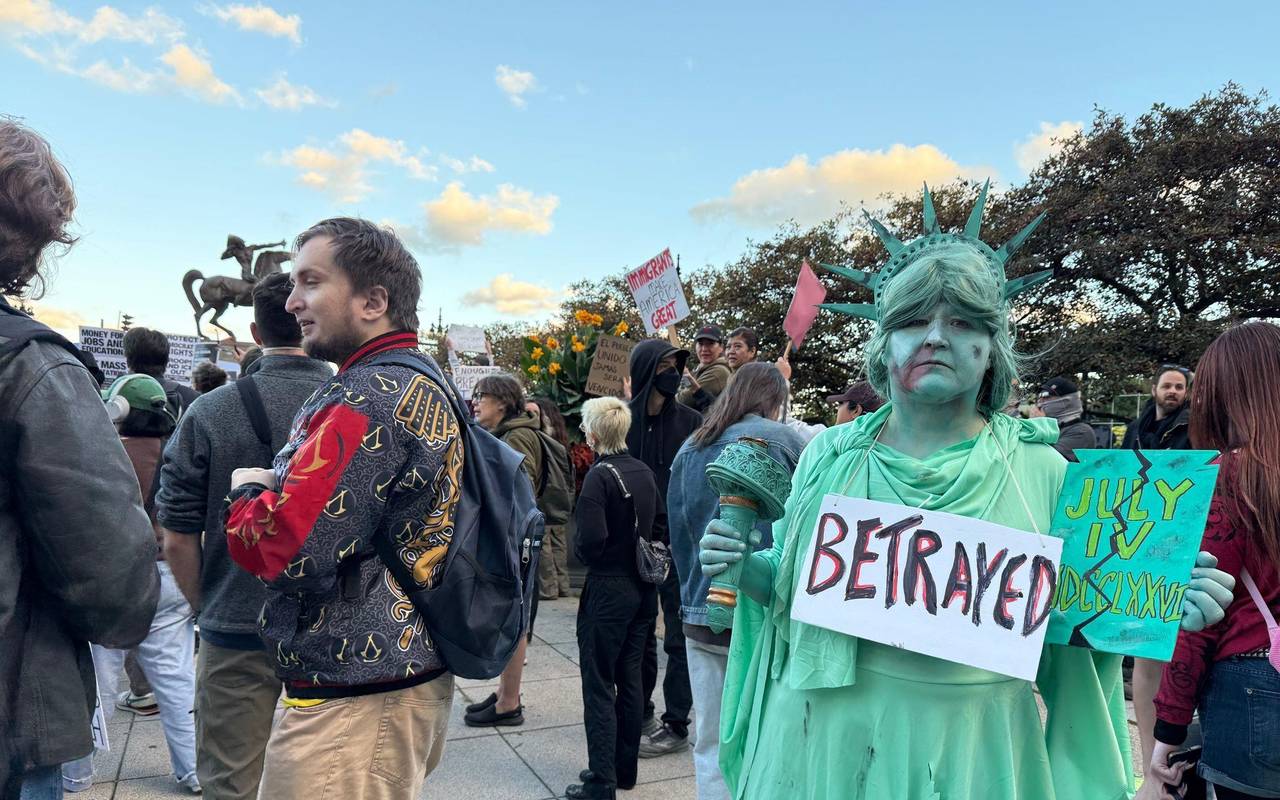 Demonstration in Chicago
