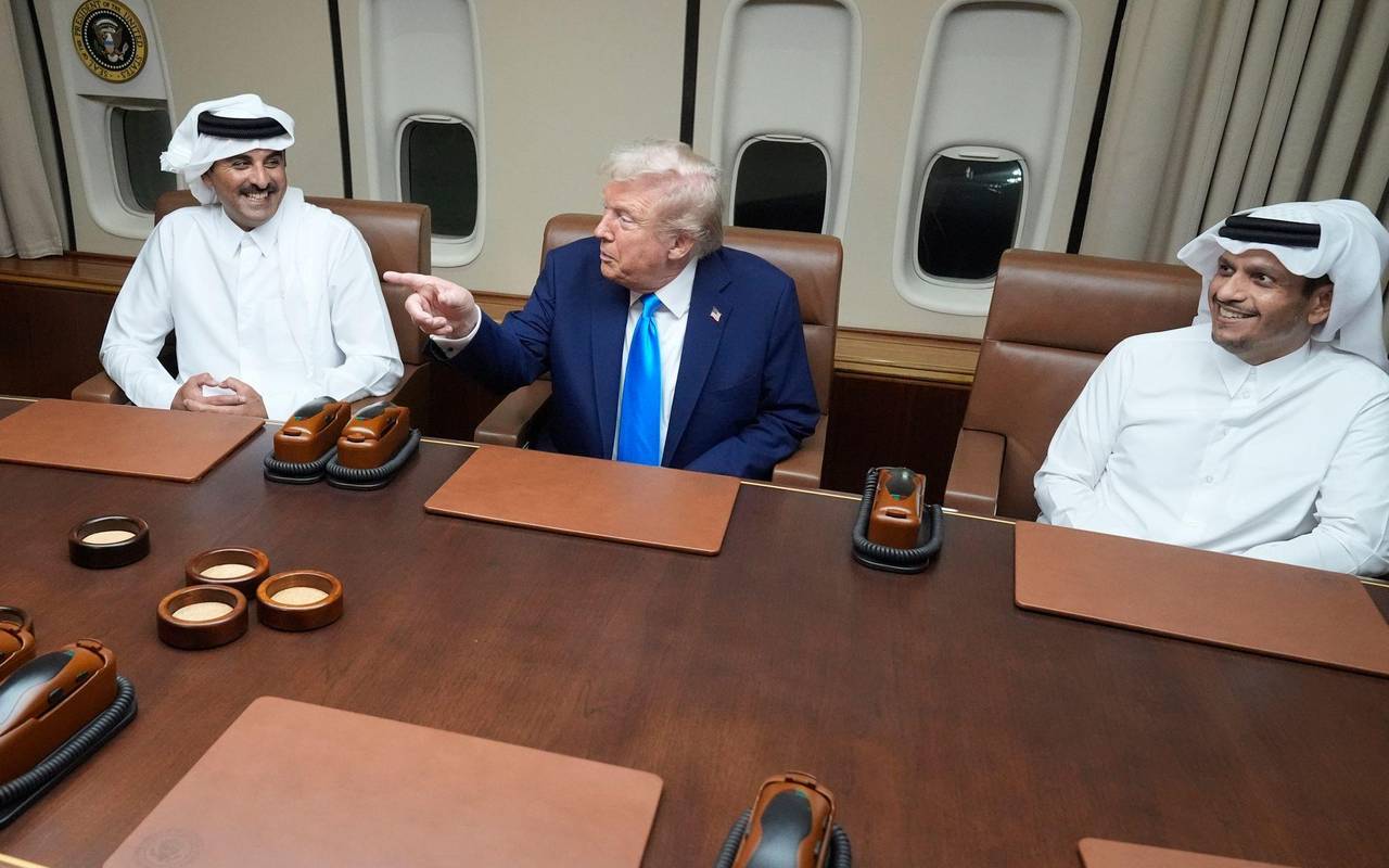 US-Präsident Trump in Katar