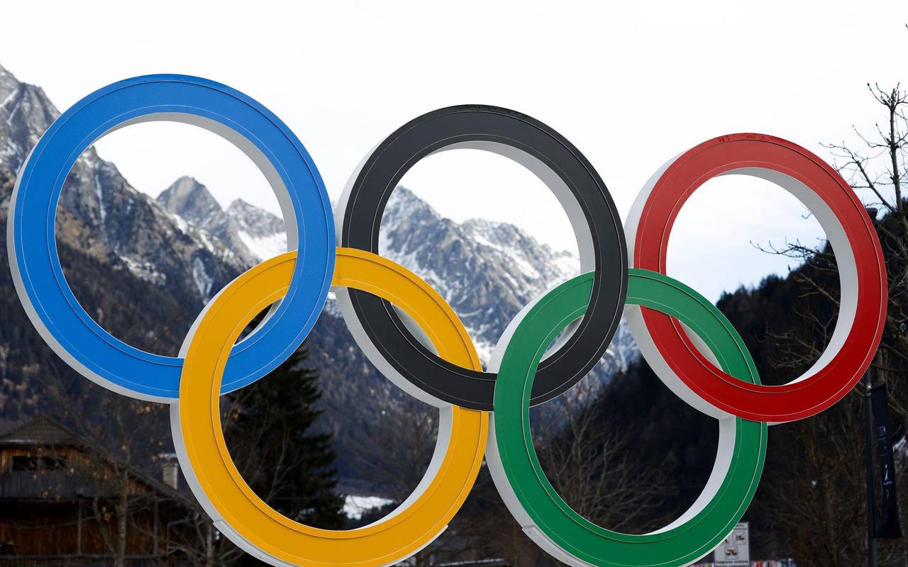 Die olympischen Ringe