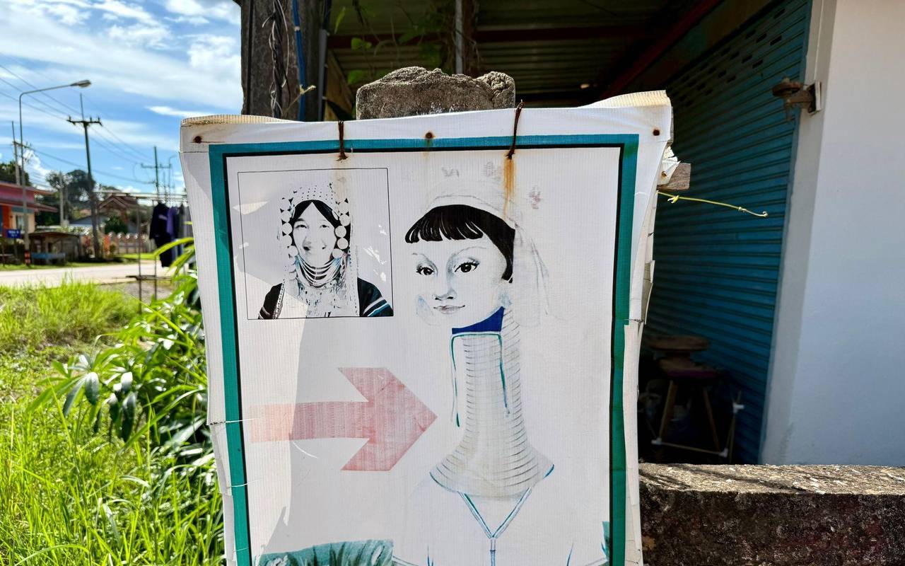 Langhalsfrauen - «Long Neck Karen» - im Norden Thailands