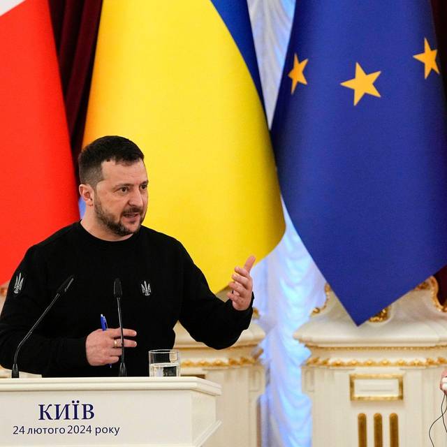 Wolodymyr Selenskyj und Ursula von der Leyen