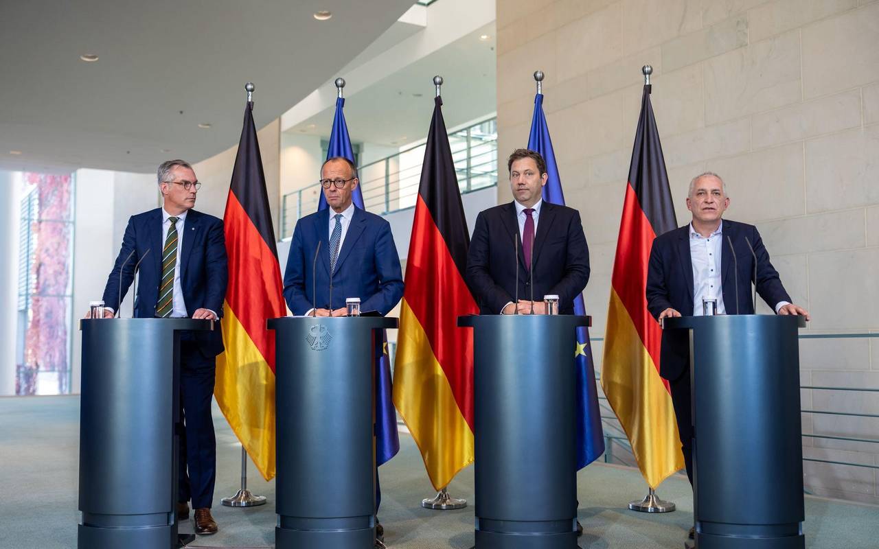 Stahlgipfel im Kanzleramt