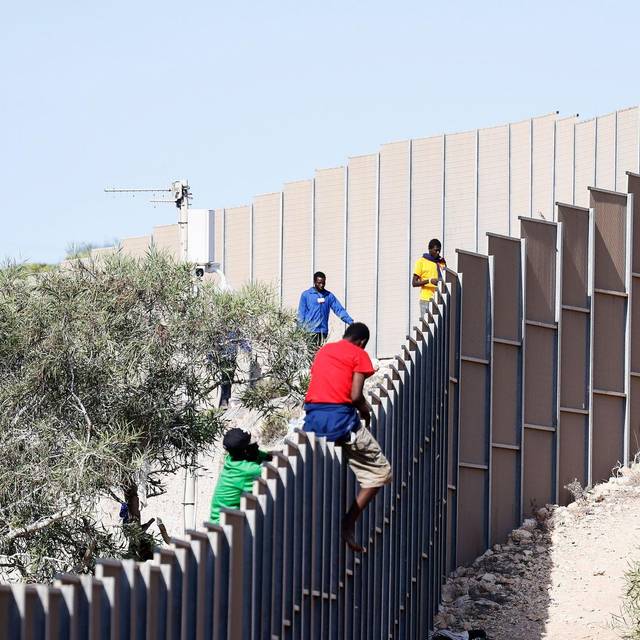 Migranten auf Lampendusa