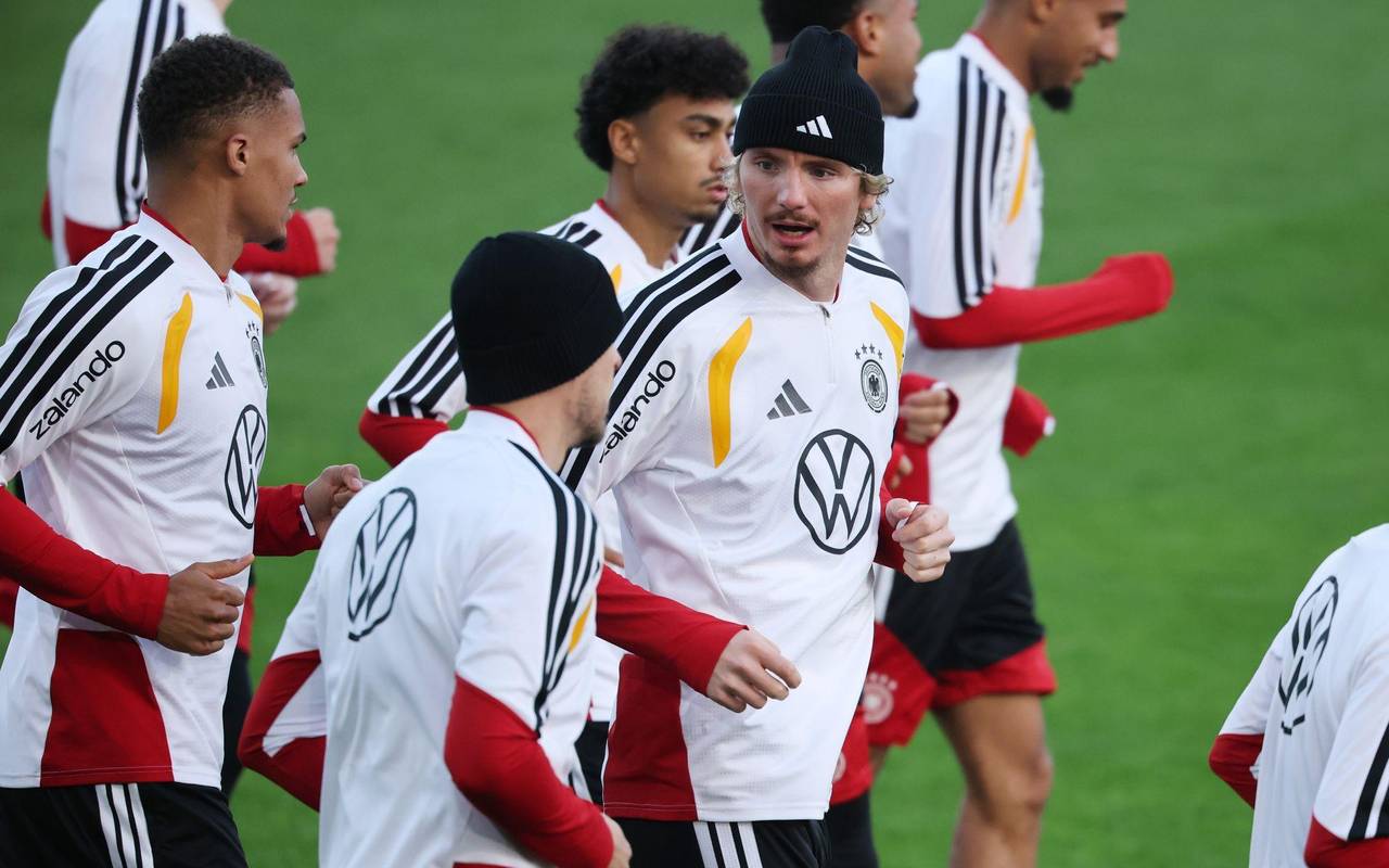 Training der Fußball-Nationalmannschaft