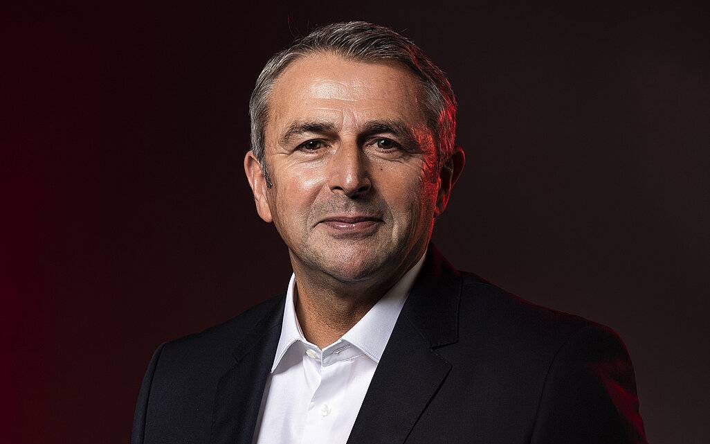 Ein Poträt von Klaus Allofs, dem Vorstand Sport bei Fortuna Düsseldorf