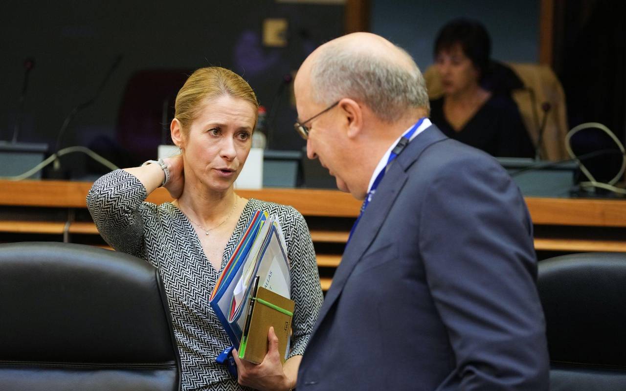 EU-Chefdiplomatin Kallas und Verteidigungskommissar Kubilius