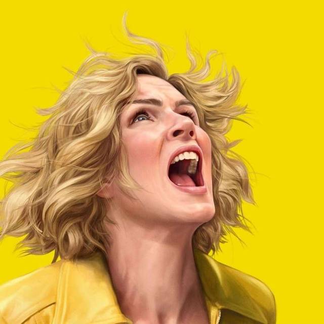 Carol schreit ihren Frust raus.