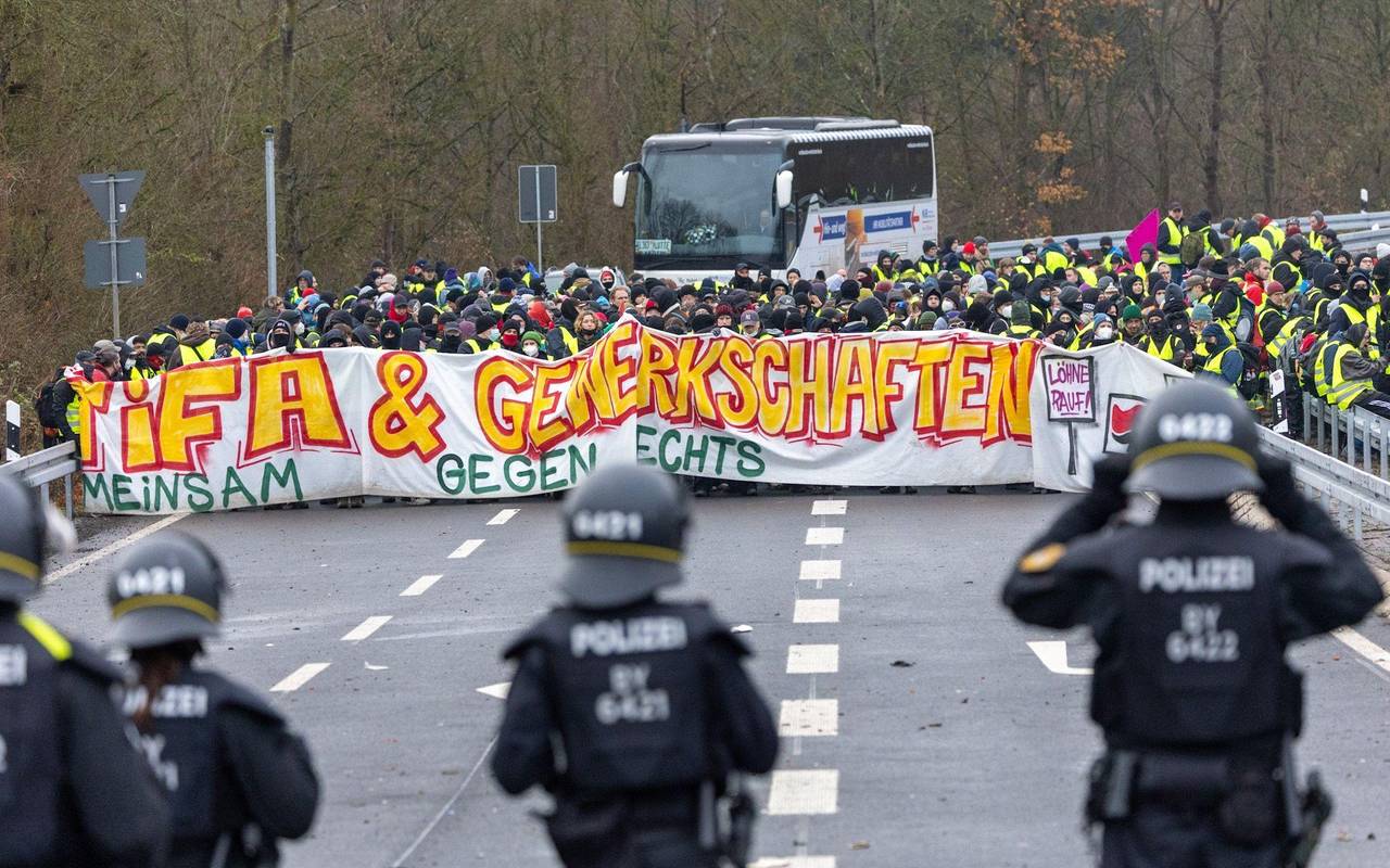 Neugründung AfD-Jugendorganisation - Proteste