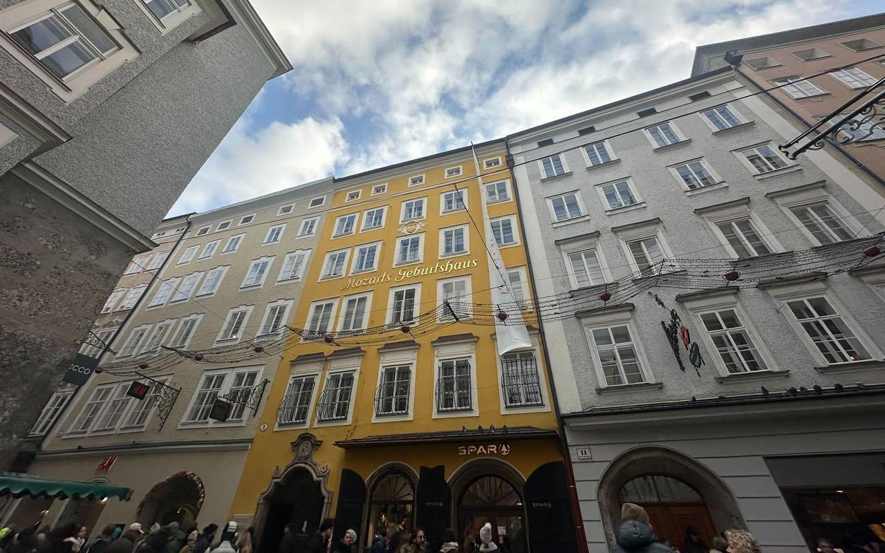 Mozarts Geburtshaus in Salzburg