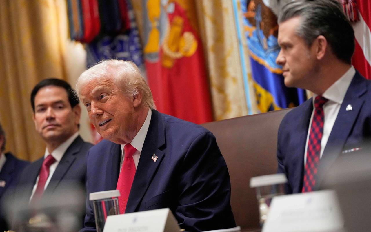 Kabinettssitzung im Weißen Haus