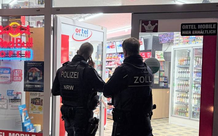 Gemeinsame Kontrolle in einem Kiosk