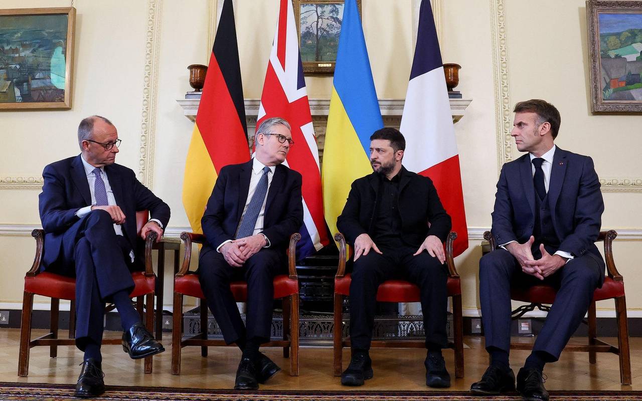 Ukraine-Krieg - Beratungen mit europäischen Partnern in London