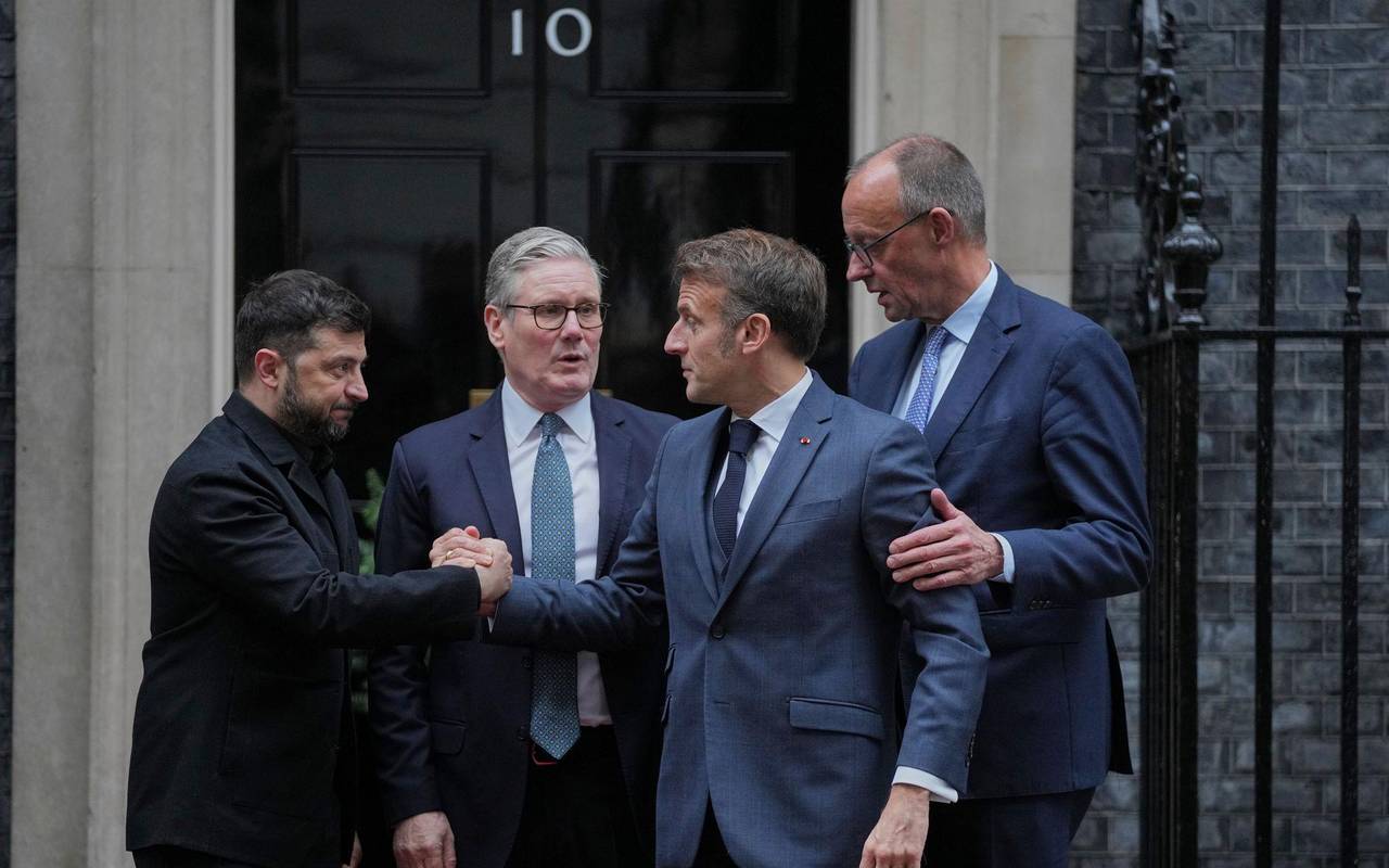 Ukraine-Krieg - Beratungen mit europäischen Partnern in London