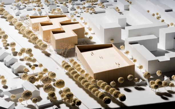 Visualisierung Gymnasium Heinzelmännchenweg Düsseldorf