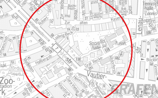 Bombenfund in Mörsenbroich