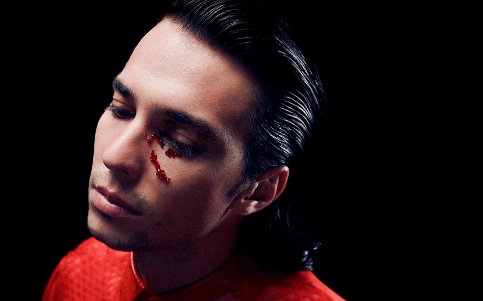 Franz BIBIZA aus Wien und sein aktuelles Plattencover BIS EINER WEINT