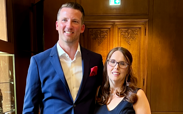 Das neue Prinzenpaar Marcus Hülscher und Nicole Nothen.