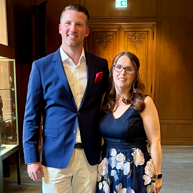 Das neue Prinzenpaar Marcus Hülscher und Nicole Nothen.