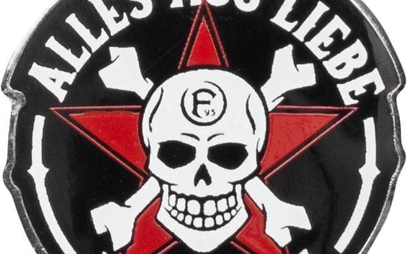 Ein "Alles aus Liebe"-Logo der Toten Hosen aus Düsseldorf.
