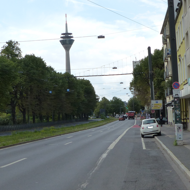 Haroldstraße bekommt Protected Bike Lane