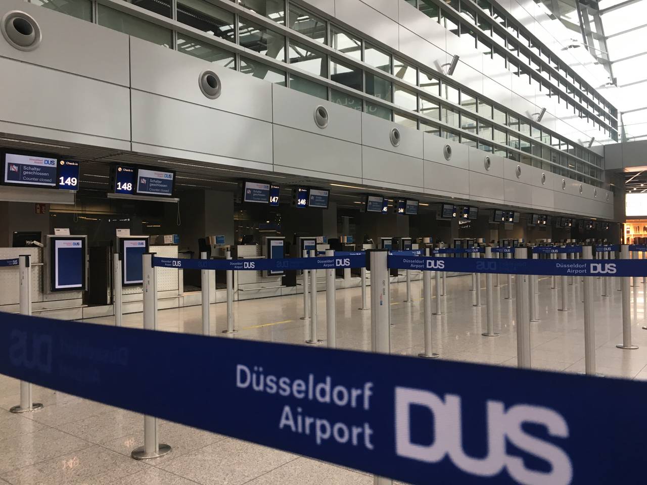 Sommerferien Es wird voll am Flughafen Antenne Düsseldorf