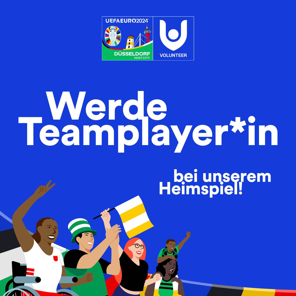 FußballEM 2024 in Düsseldorf Freiwillige gesucht Antenne Düsseldorf