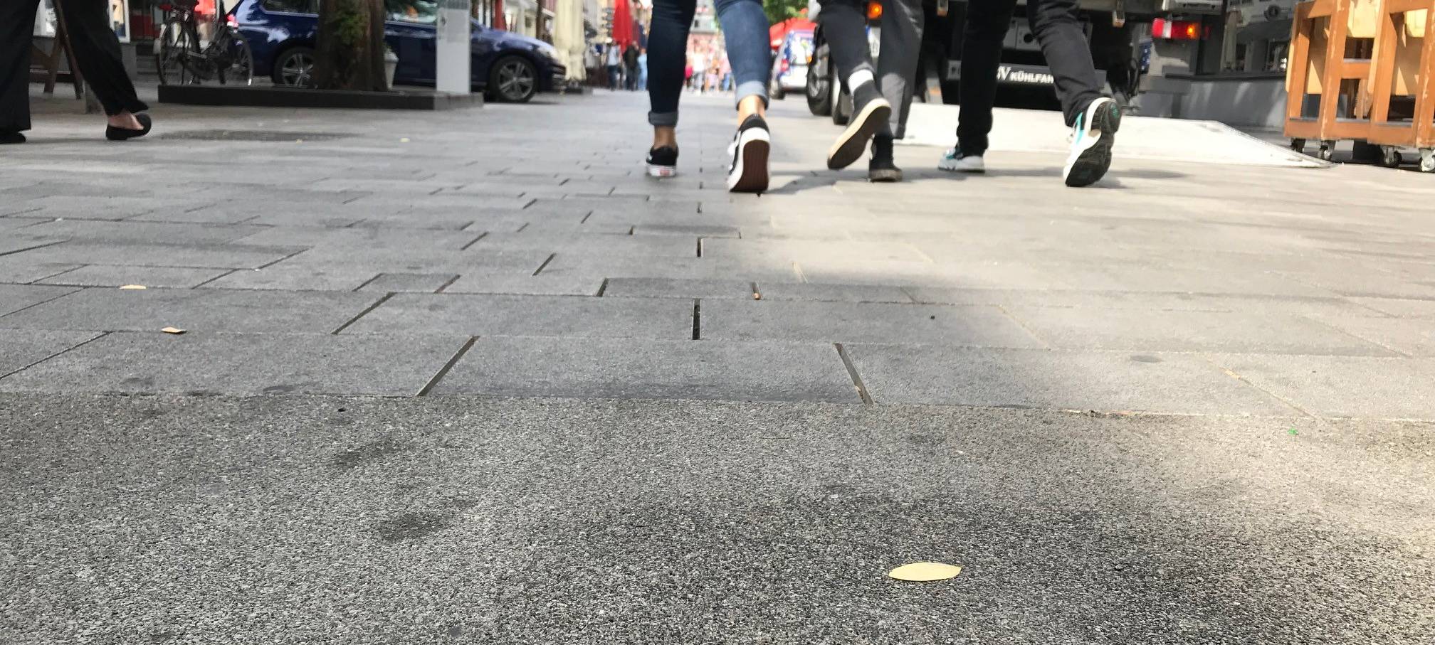 Stresstest für neues Altstadtpflaster