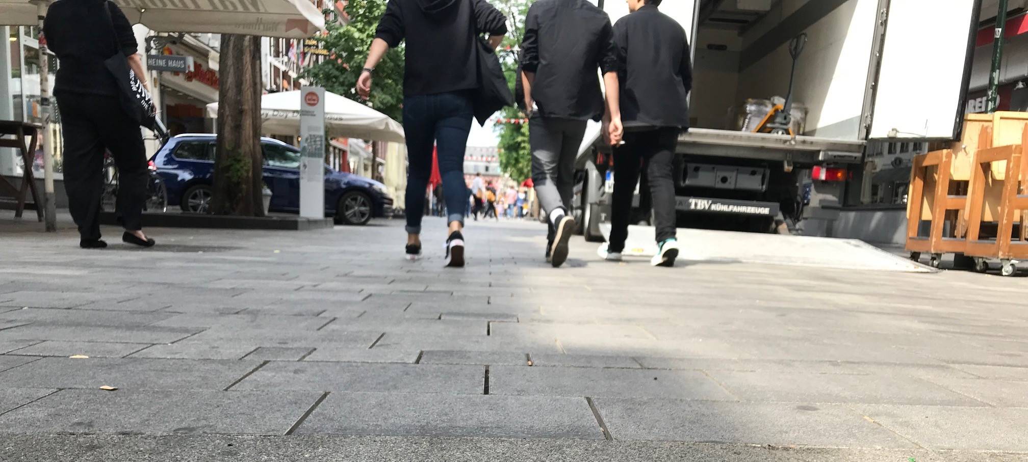 Stresstest für neues Altstadtpflaster