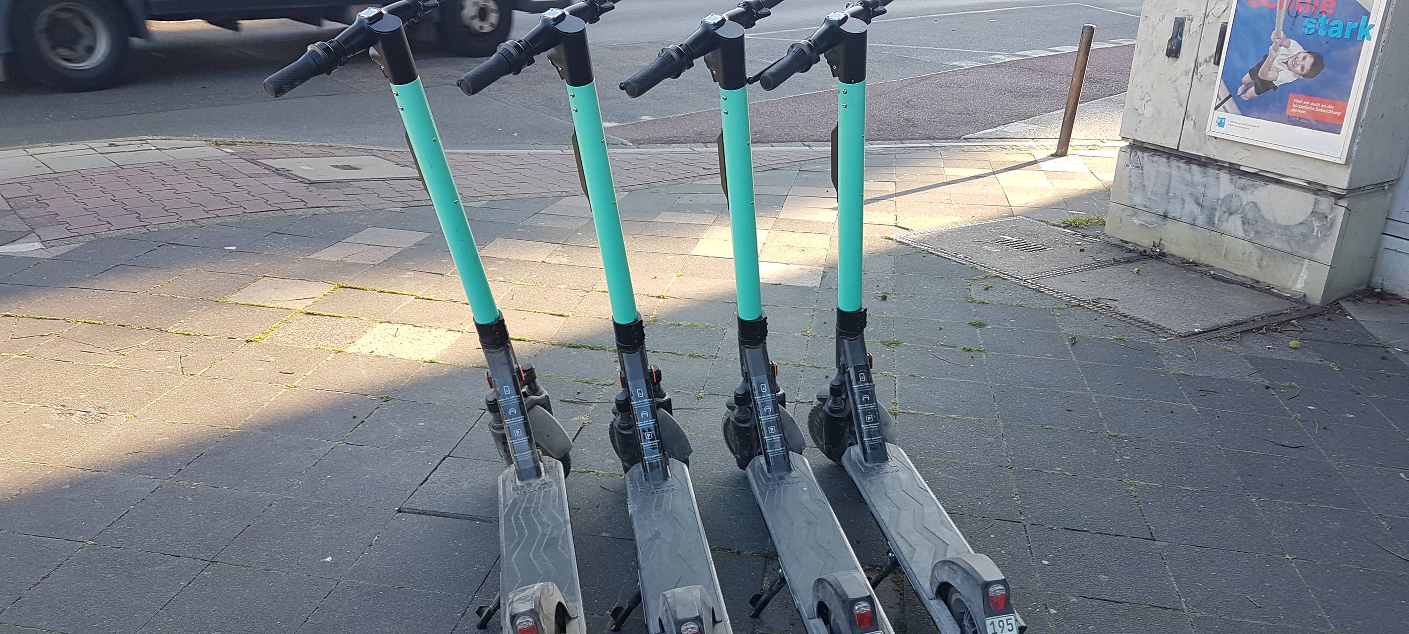 Schwerpunktkontrollen für E-Scooter