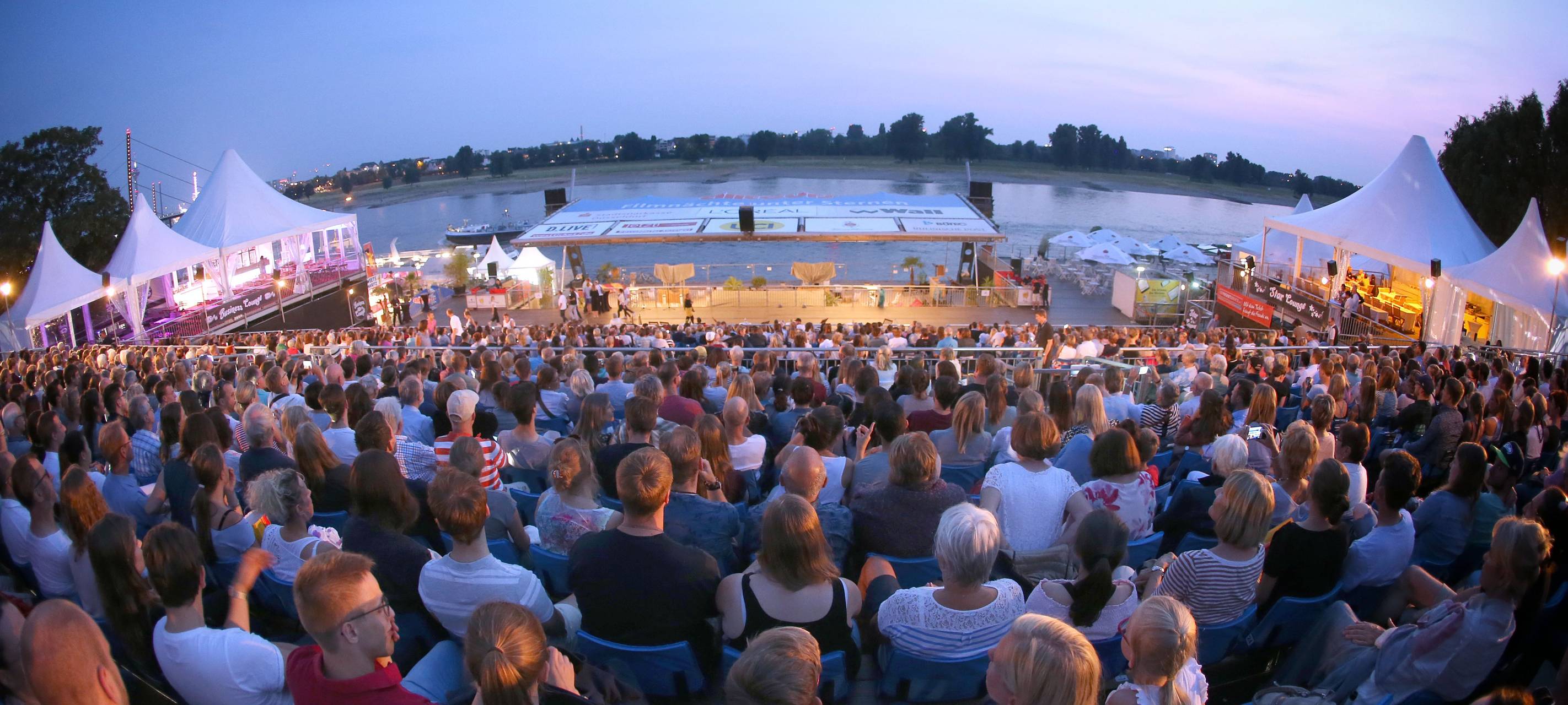 Openair Kino am Rhein startet