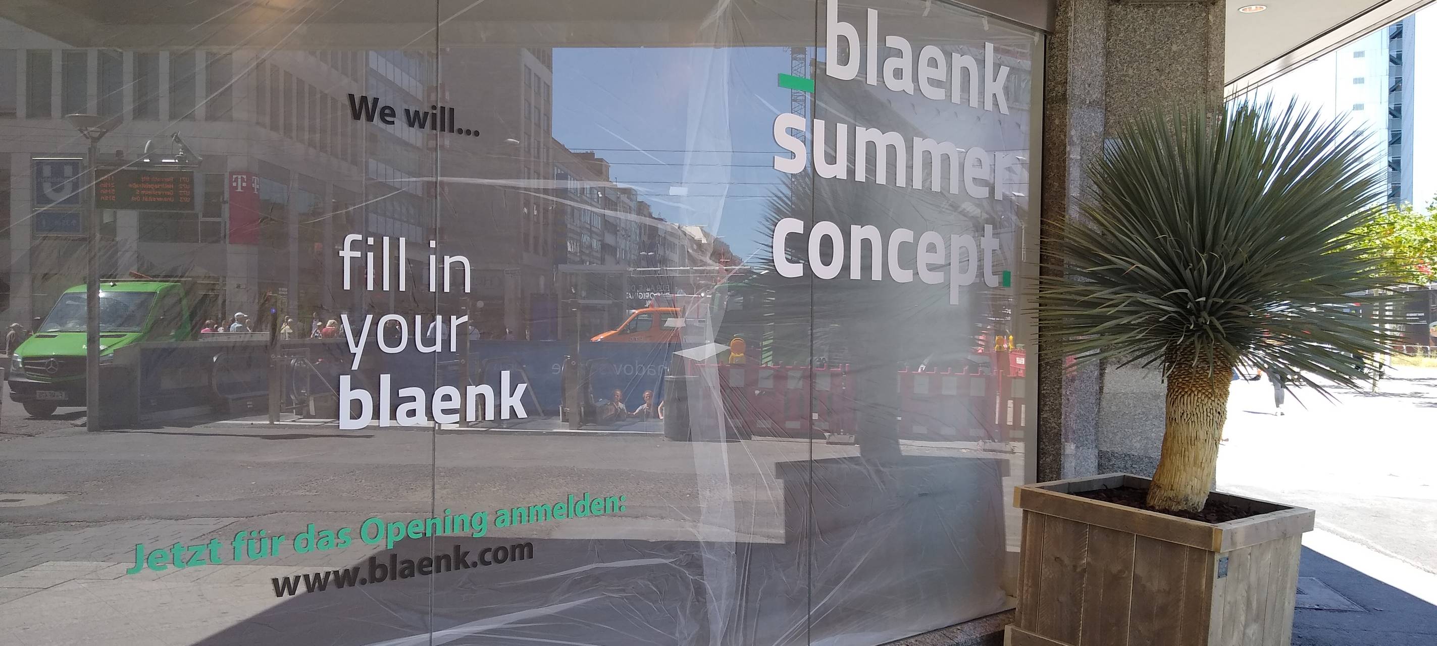 Neuer Pop-up-Store in der Innenstadt